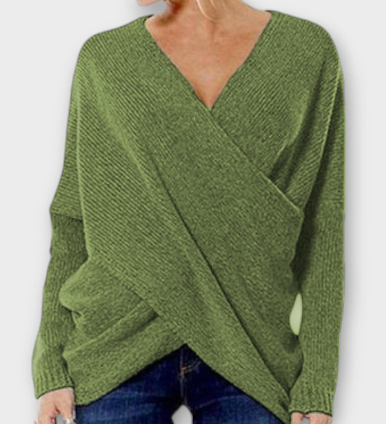 Sudadera cruzada Heidi