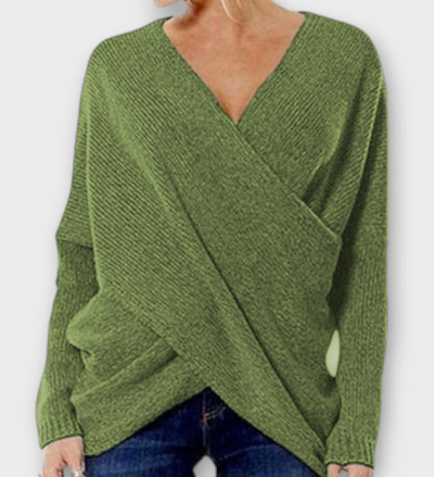 Sudadera cruzada Heidi