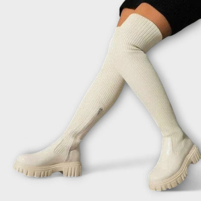 Botines por encima de la rodilla