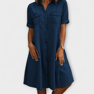 Vestido Casual Estilo A-Linien