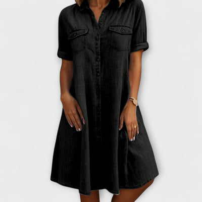 Vestido Casual Estilo A-Linien