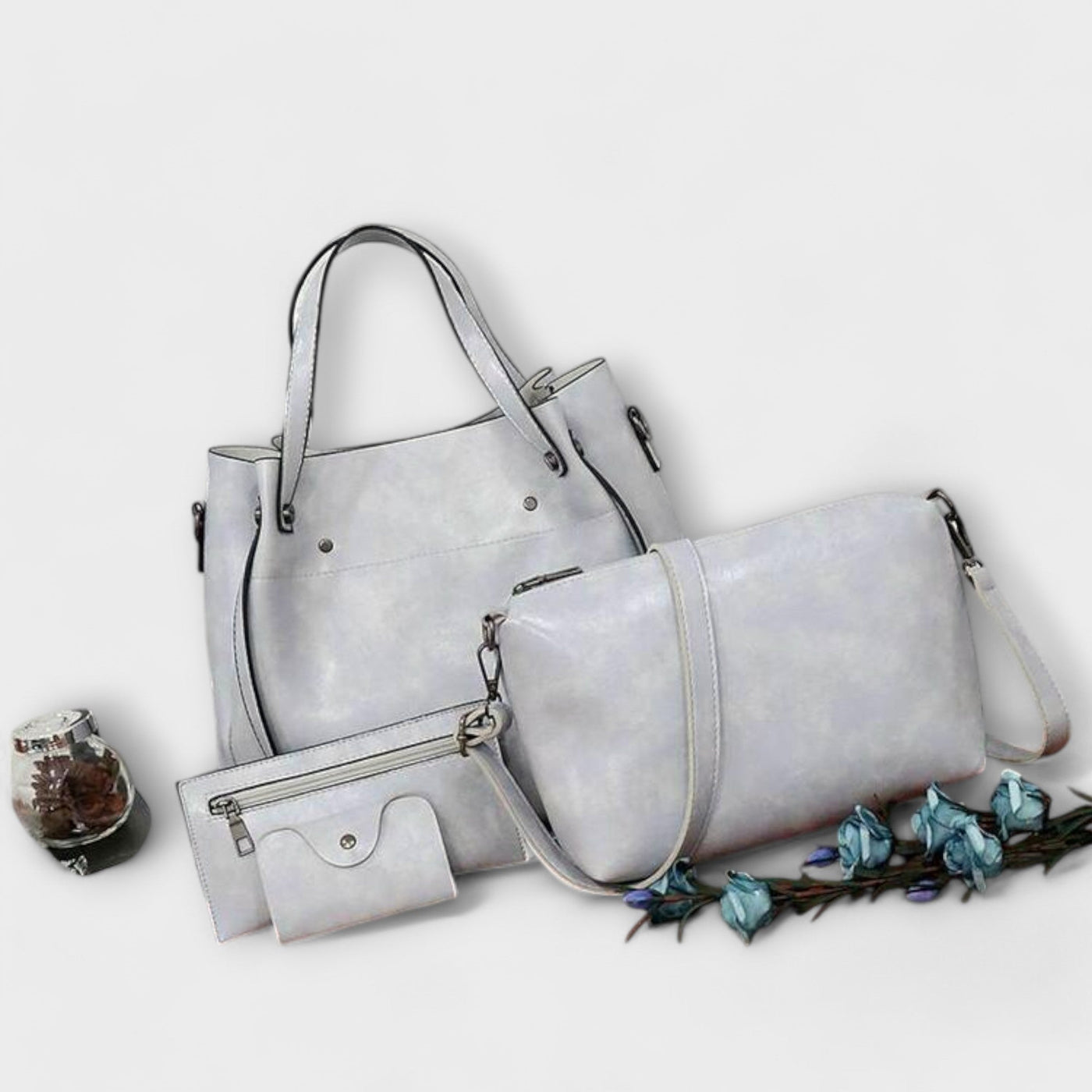 Flint - Set de 4 bolsos vintage