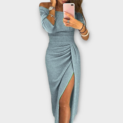 Lena - Elegante vestido tipo strapless