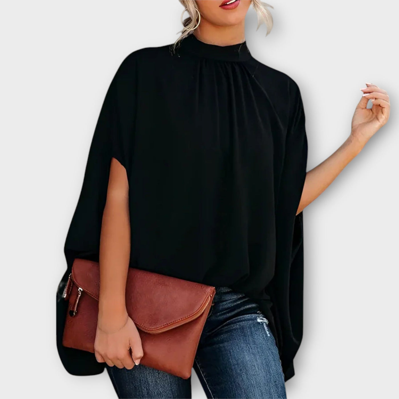 Jacqueline - Blusa de noche versátil