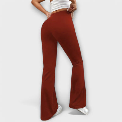 Serena - Pantalones holgados con pata ancha