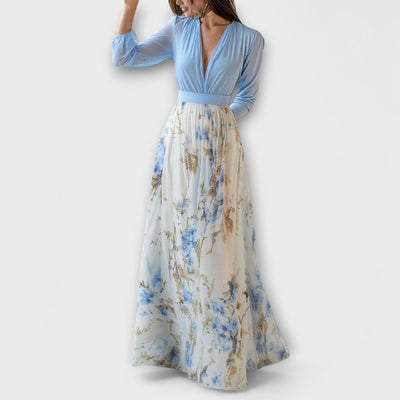 Harper - Vestido largo de flores