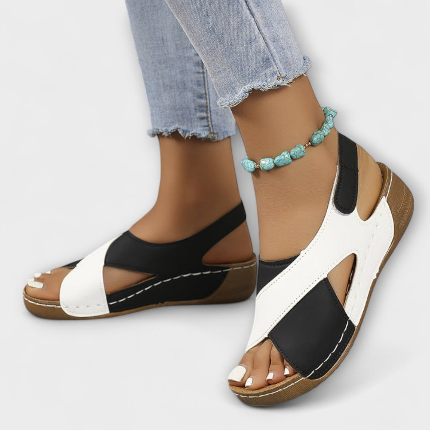 Aby - Sandalias ortopédicas transpirables para senderismo para mujer