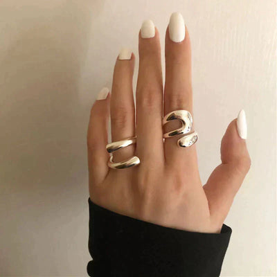 Anillo ajustable elegante