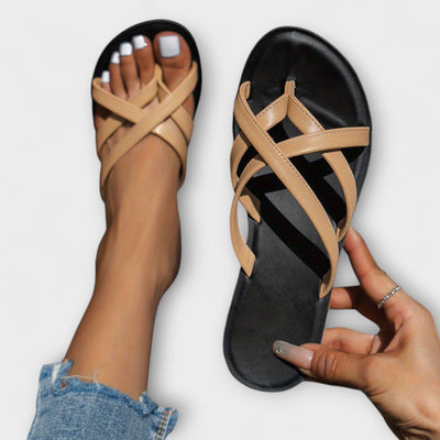 Eden - Sandalias con puntera de colores