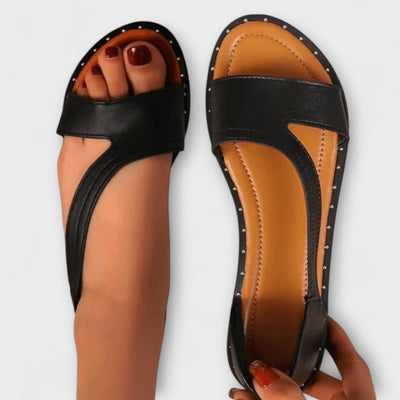 Dorothy - Sandalias modernas con suela de goma suave