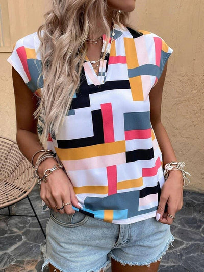 Chloe - Blusa de manga corta