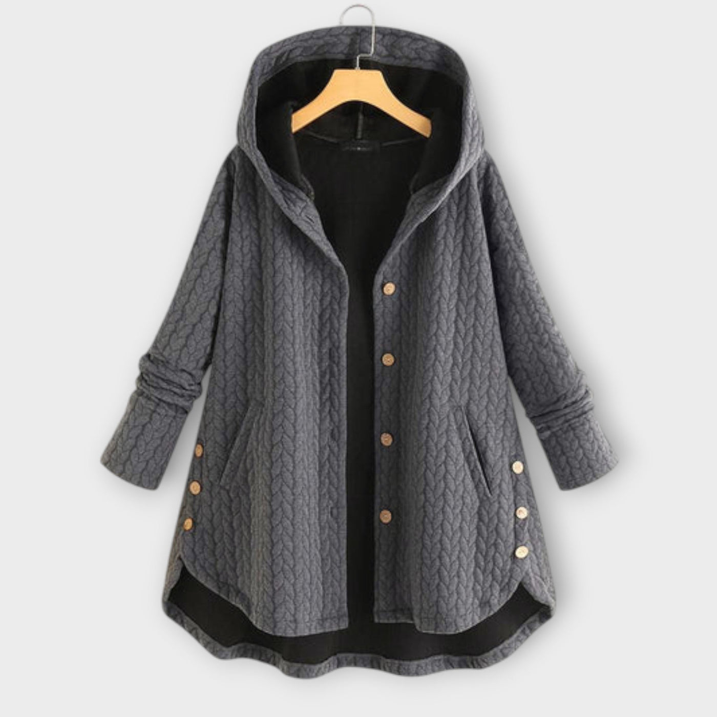 Chaqueta de botones cálida Leslie