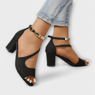 Juwel - Tacones femeninos ortopédicos de verano