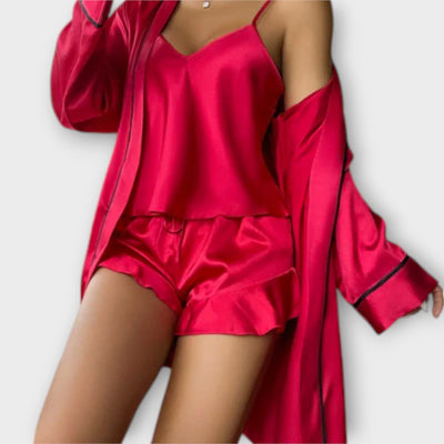 Félicité – Juego de pijama cómodo de 3 piezas