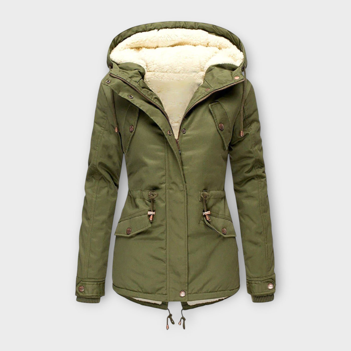 Mori - Chaqueta de invierno impermeable y con forro
