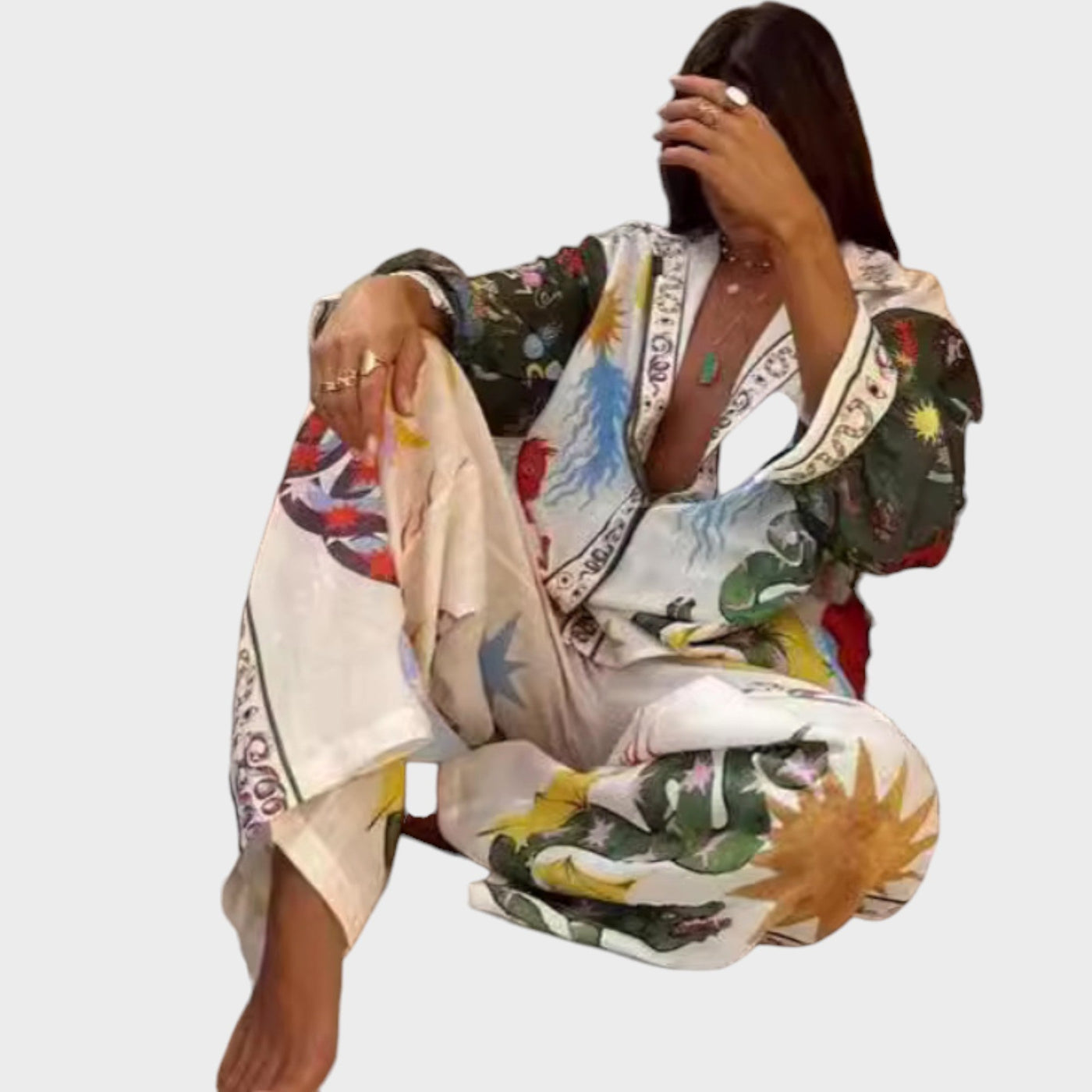 Stella - Conjunto femenino elegante de dos piezas