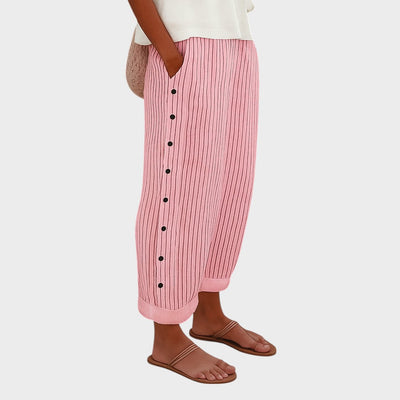 Sandrine - Pantalón de lino