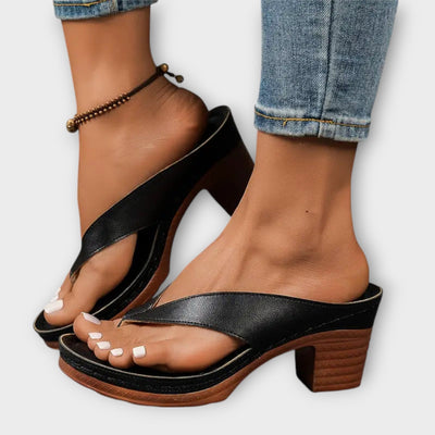Emily - Zapatillas de tacón ortopédico