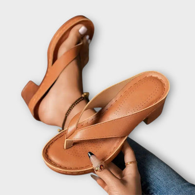 Emily - Zapatillas de tacón ortopédico