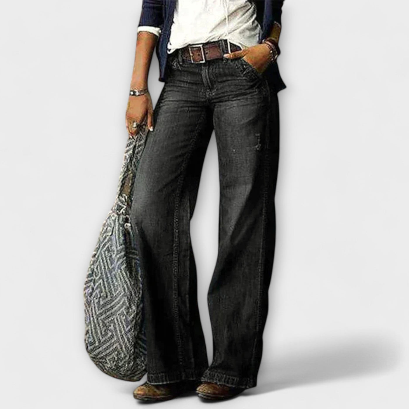 Cess - Pantalones vaqueros con pierna ancha