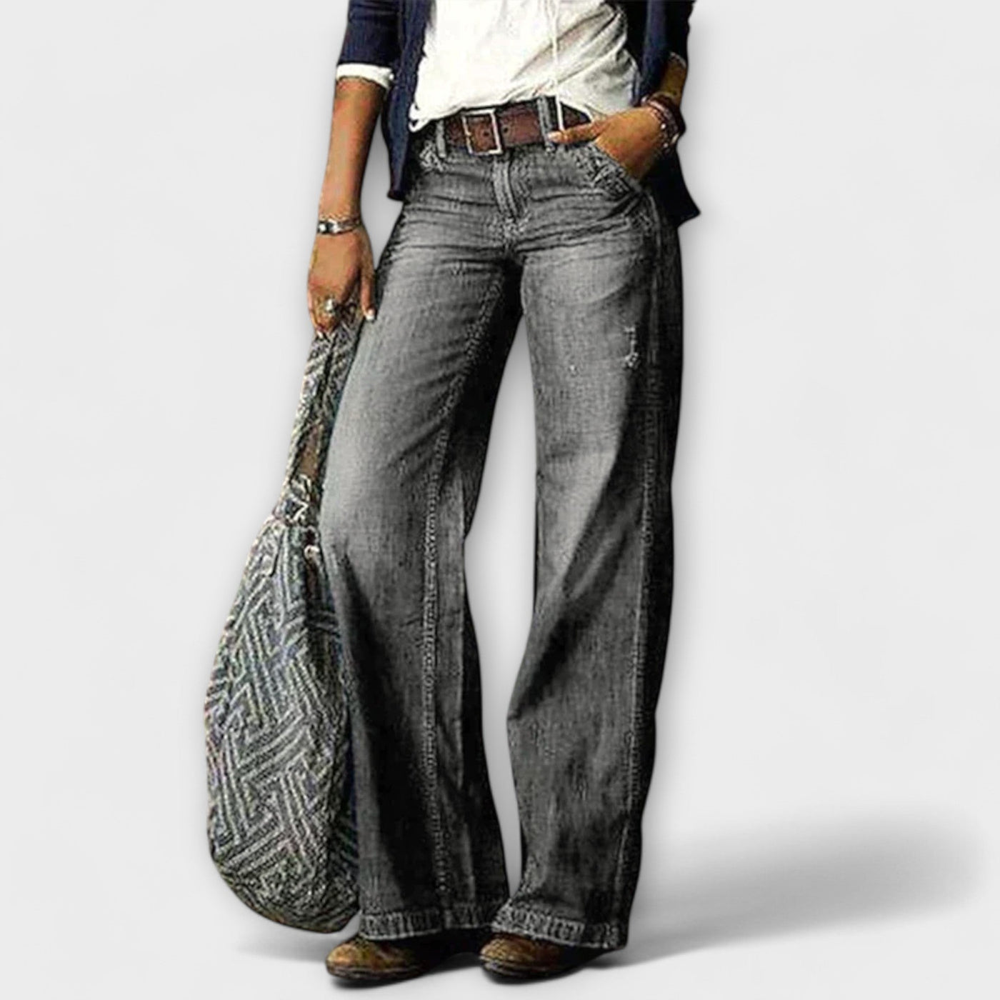 Cess - Pantalones vaqueros con pierna ancha
