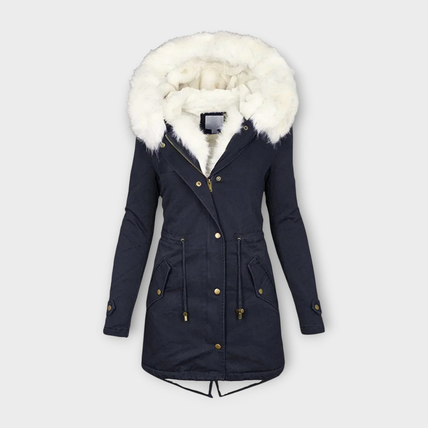 Ivara - Chaqueta de invierno impermeable y forrada de peluche