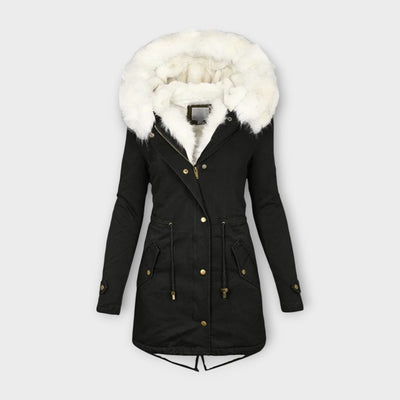 Ivara - Chaqueta de invierno impermeable y forrada de peluche