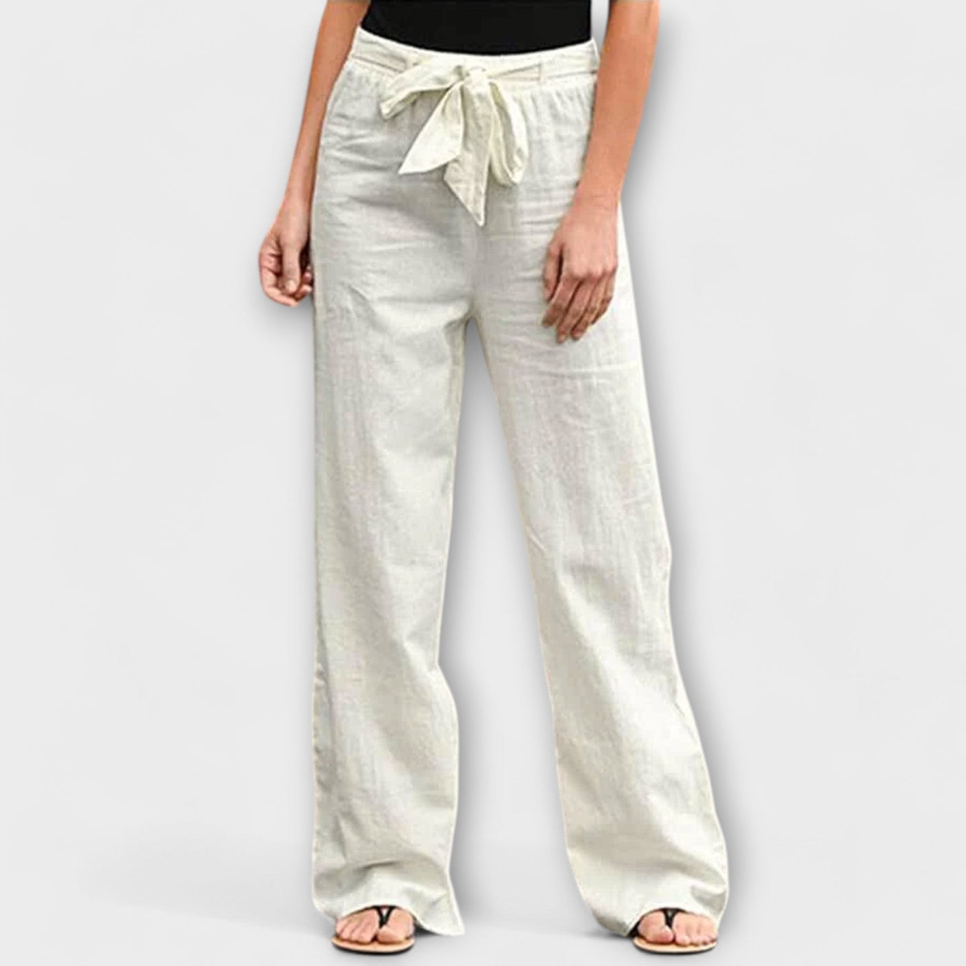 Loreen - Pantalones ligeros de lino