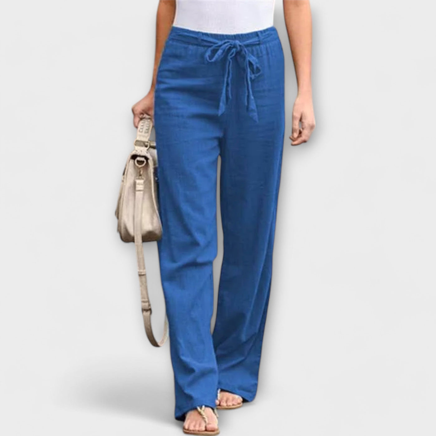 Loreen - Pantalones ligeros de lino