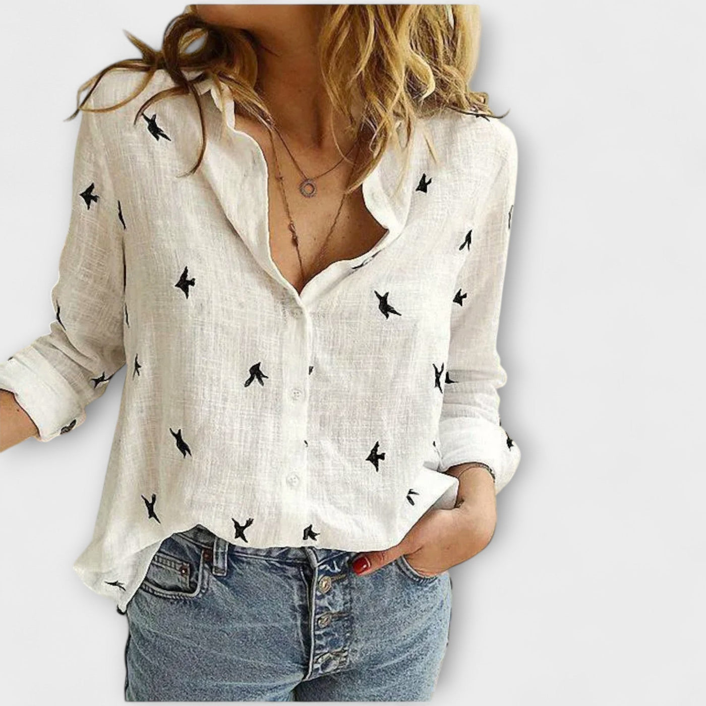 Nadia - Blusa elegante para damas