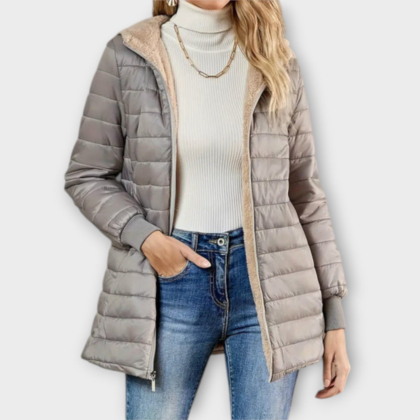 Carolin - Chaqueta de invierno casual para damas