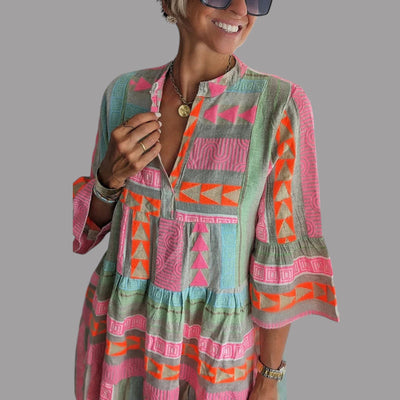 Juliane - Vestido boho con volantes