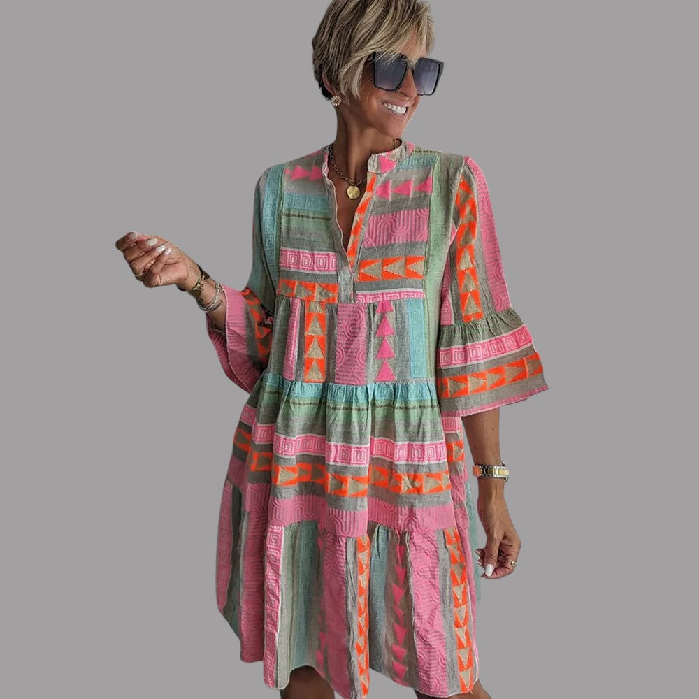 Juliane - Vestido boho con volantes
