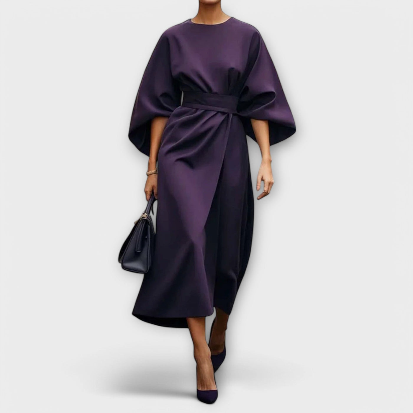 Sonía - Vestido elegante con mangas