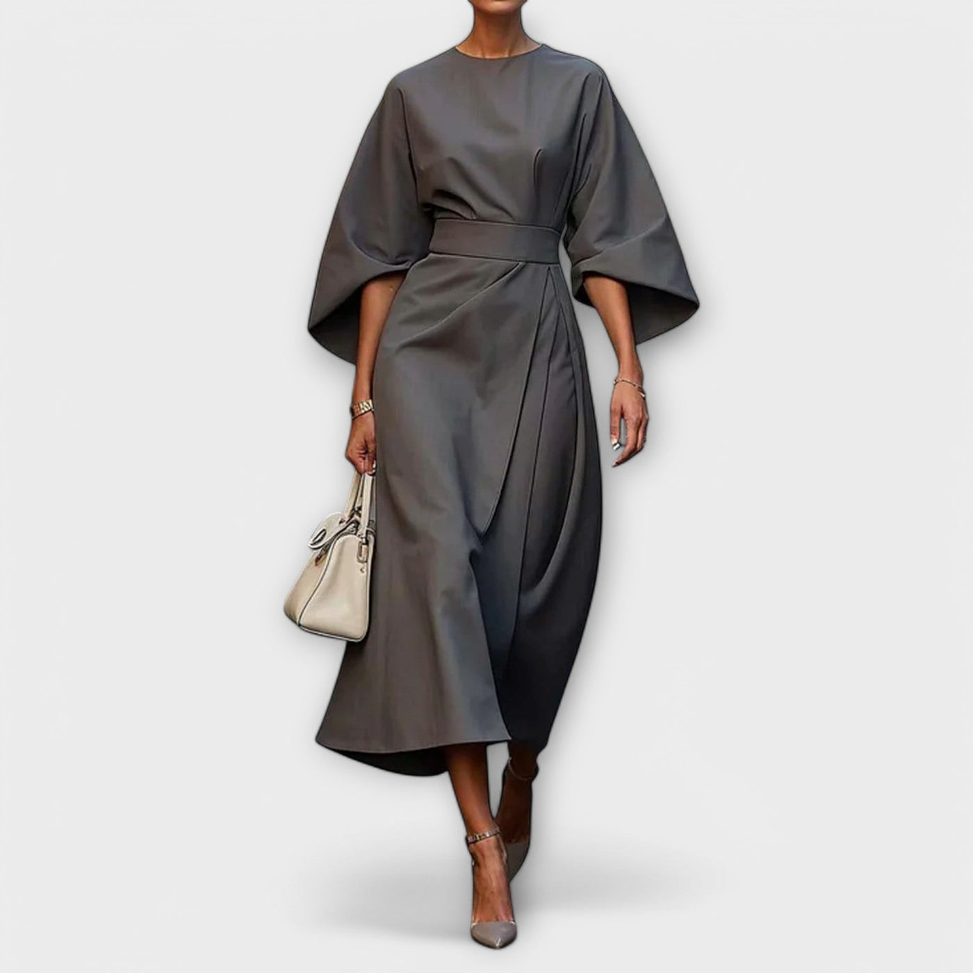 Sonía - Vestido elegante con mangas