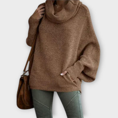 Ulrike - Elegante suéter para mujer en patrón de carey