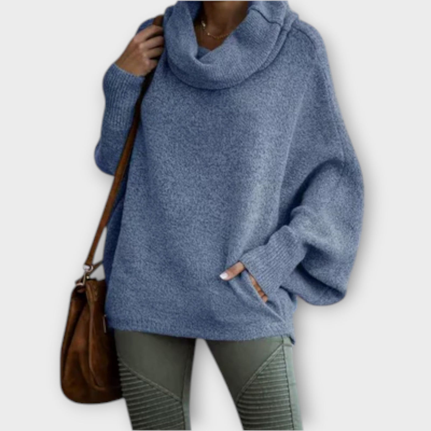 Ulrike - Elegante suéter para mujer en patrón de carey