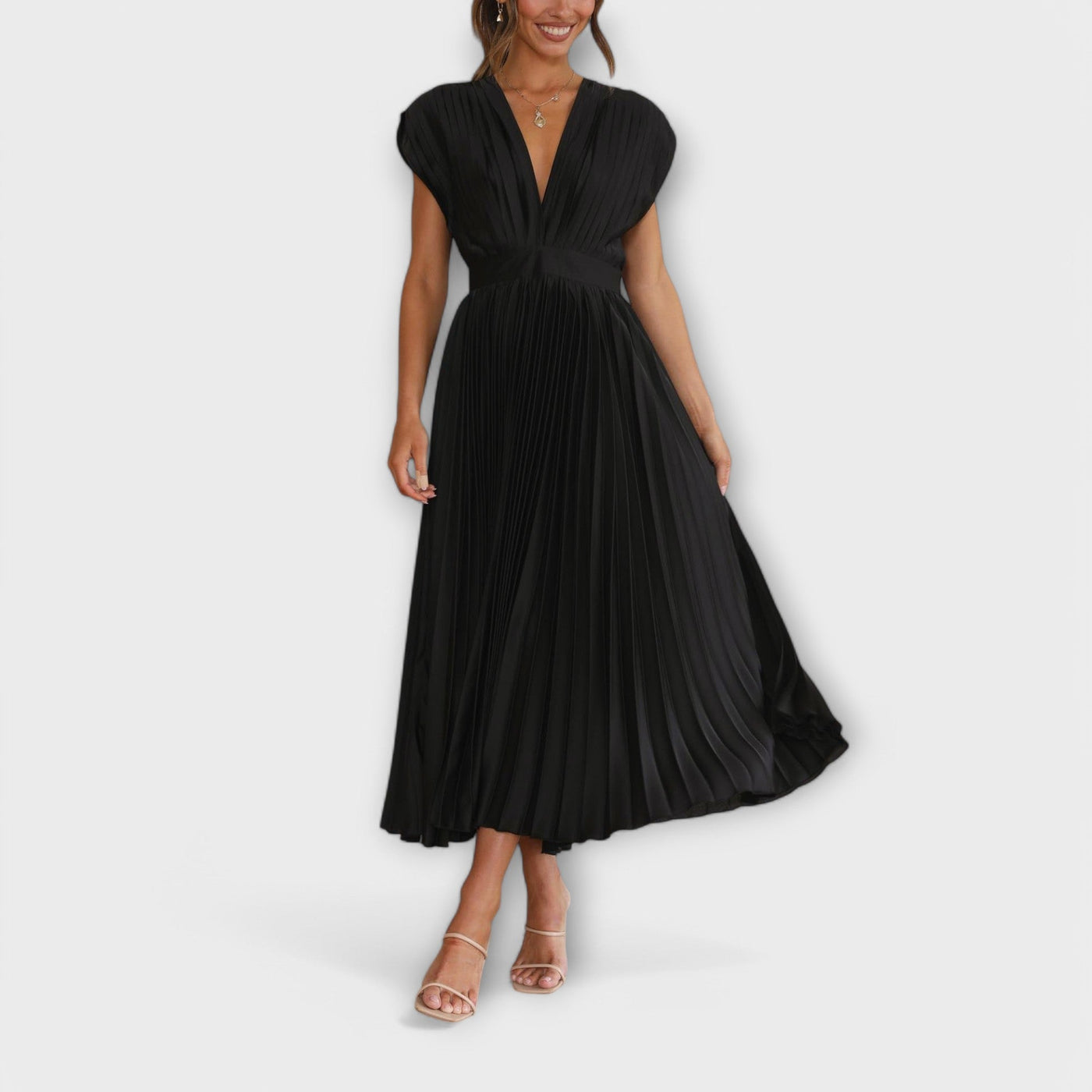 Maria - Vestido plisado con estilo