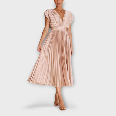 Maria - Vestido plisado con estilo