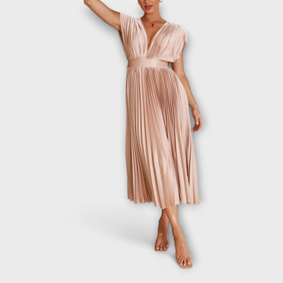 Maria - Vestido plisado con estilo
