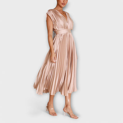 Maria - Vestido plisado con estilo