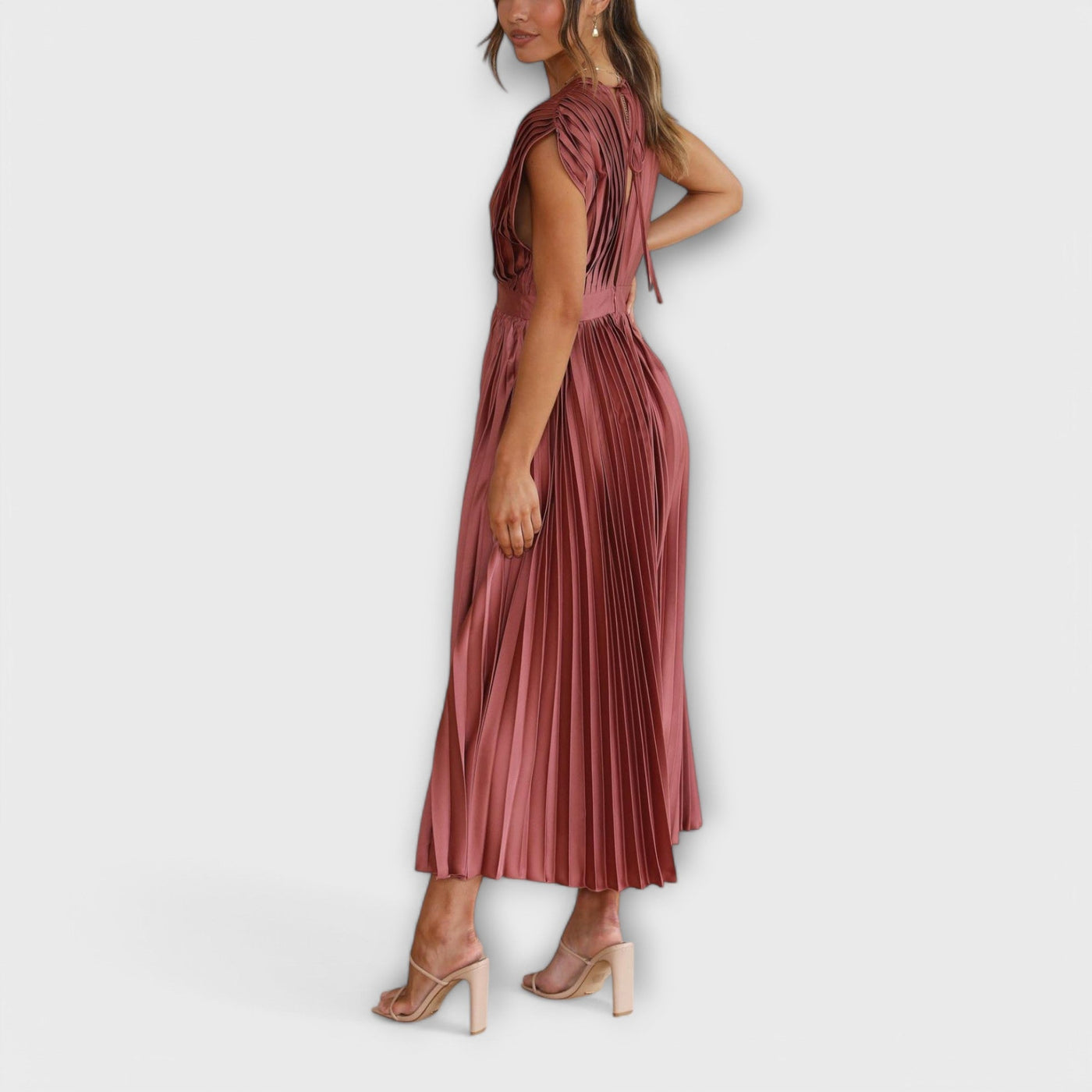 Maria - Vestido plisado con estilo