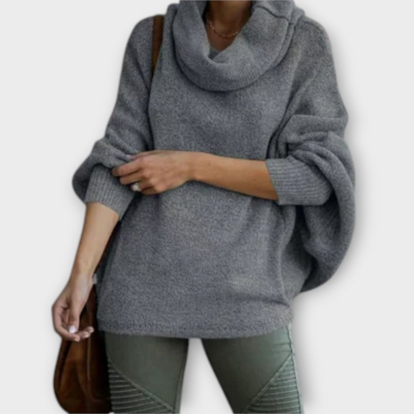 Ulrike - Elegante suéter para mujer en patrón de carey
