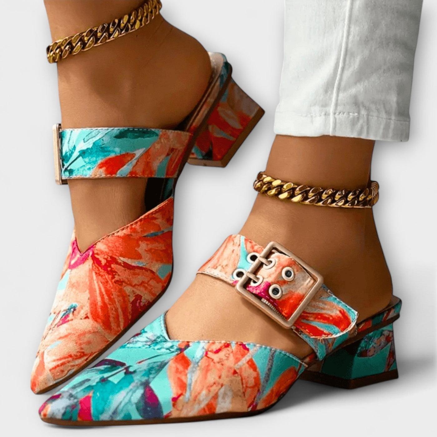 Eleanor - Zapatos de tacón ortopédicos cómodos para mujeres