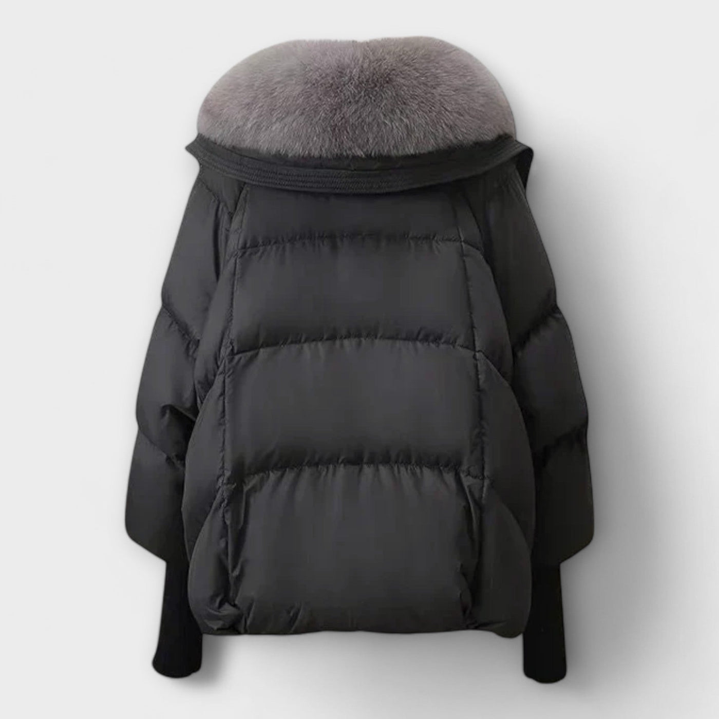 Lucyna - Chaqueta elegante con piel