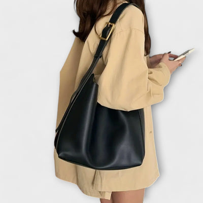 Flint - Elegante bolso bandolera de piel