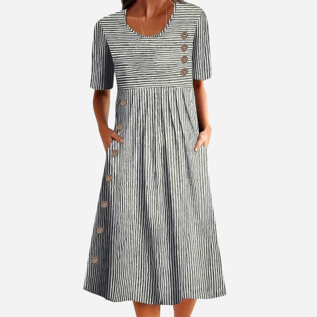 Mirela™ | Vestido de verano a rayas