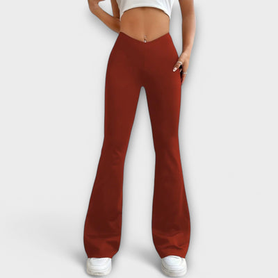 Serena - Pantalones holgados con pata ancha