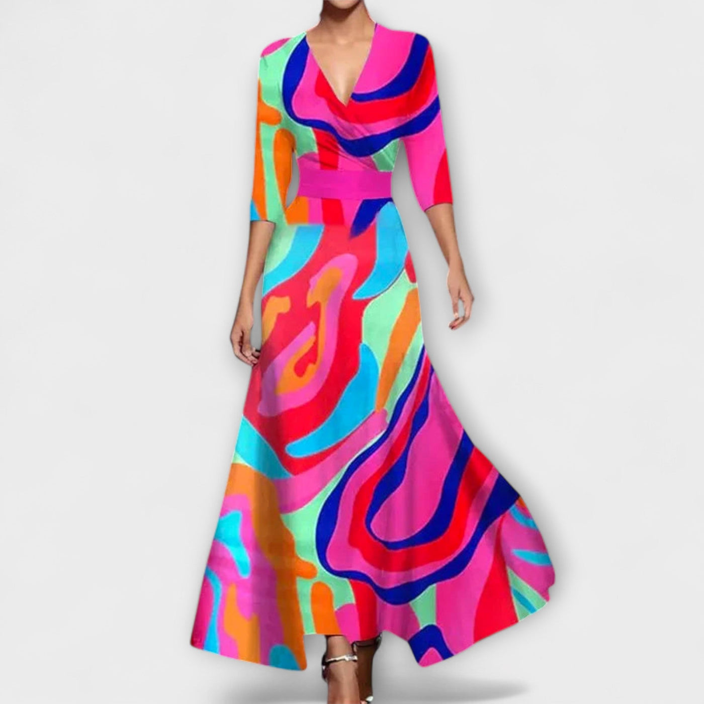 Alma - Vestido elegante para dama con diseño Mouw
