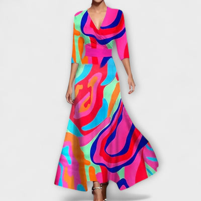 Alma - Vestido elegante para dama con diseño Mouw
